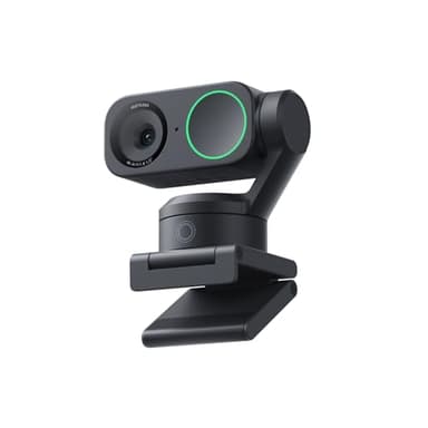Insta360 Link 2 - PTZ 4K Webcam for PC/Mac, 1/2" Sensor, AI Tracking, HDR, AI Noise-Canceling Mic, Gesture Control for Streaming, Video Calls, Gaming, Works with Zoom, Teams, Twitch & More - Image 1