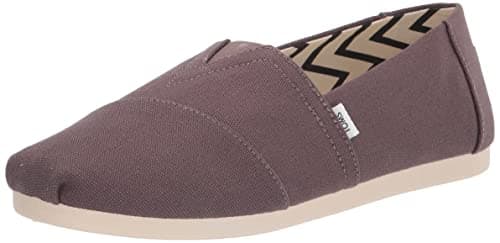 TOMS mens Alpargata Loafer Flat, Grey, 12 US - Image 1