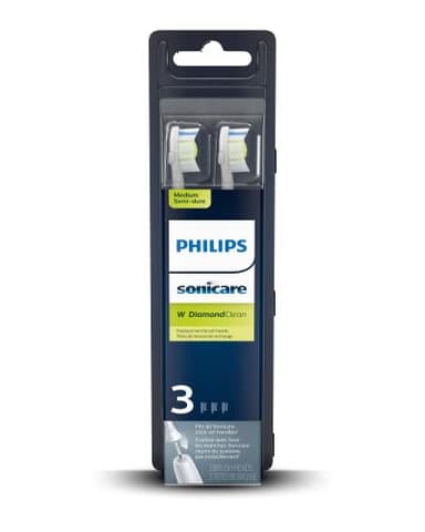 Philips Sonicare W DiamondClean - Genuine Replacement Electric Toothbrush Heads, White, 3 Pack, HX6063/65 - Image 13