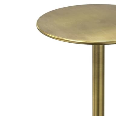 SIMPLIHOME Melene Modern Contemporary 12 inch Wide Metal Side Table in Gold/Grey for The Living Room and Bedroom - Image 7