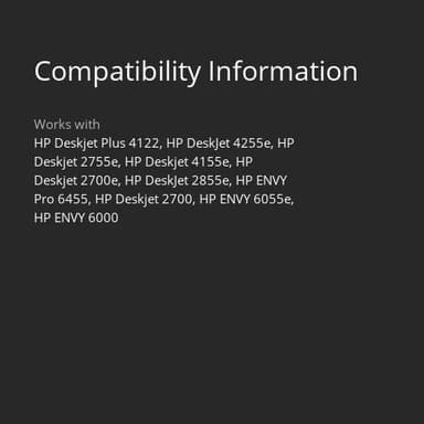 67XL Ink Cartridges Black/Color Combo Pack Replacement for HP Ink 67 67XL Ink Cartridges Work for HP DeskJet 2827e 2855e 4227e 2842e 2800 4155e 2755e 2755 2852e Envy 6055e 6455e (1 Black,1 Tri-Color) - Image 3