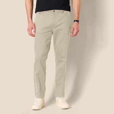 Amazon Essentials Men's Slim-Fit Pants, 5-Pocket Stretch Twill Design, Khaki Brown, 32W x 32L - Image 6
