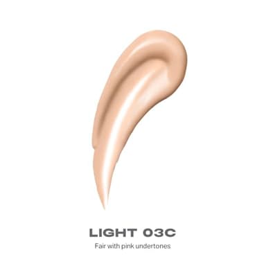 Morphe Lightform Dewy Foundation - Extended Hydration Foundation Makeup with a Lasting, Natural Radiant Finish - Long-Wearing Formula with Buildable, Medium Coverage - Light 03C (1.01 fl oz) - Image 2