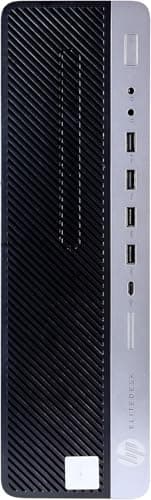 HP EliteDesk 600G4 Desktop Computer, Windows 11 Pro PC, Intel i5-8500 (3.2GHz), 16GB RAM, 500GB SSD, 5G-WiFi & BT, 22in Monitor, RGB Speakers, Webcam, Home Office (Renewed) - Image 2