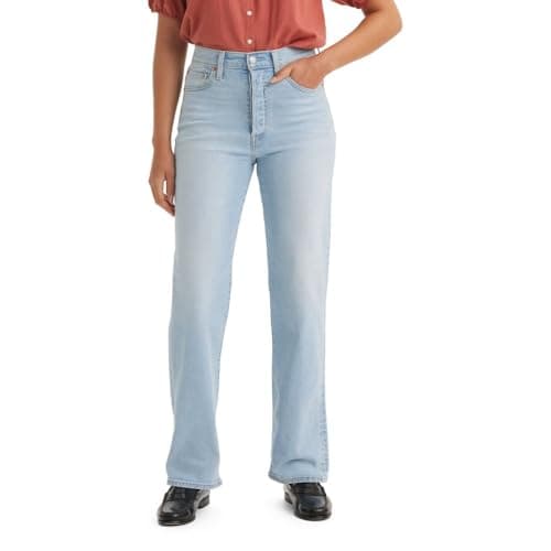 Levi's Women's Ribcage Straight Full Length Jeans, All Alone, 28 - Image 1