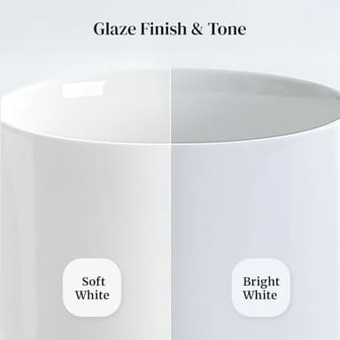 DOWAN Soup Spoons, Ceramic Asian Soup Spoons, White Japanese Spoon Large for Ramen Pho Wonton Dumpling Miso, Deep Oval Hook Design, Set of 4 (4, Soft white) - Image 9