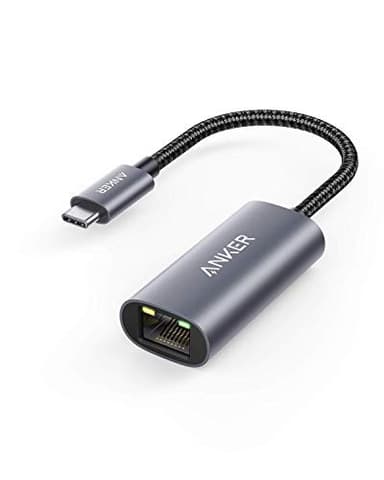 Anker USB C 3.0 to Ethernet Adapter, Portable 1-Gigabit Network Hub, 10/100/1000 Mbps, for MacBook Pro, iPad Pro 2019/2018, ChromeBook, XPS, Galaxy S9/S8, and More - Image 1