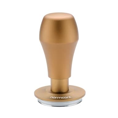 Normcore 53.3mm Spring Loaded Coffee Tamper V4.1 with Click Feedback, Flat Base Espresso Tamper Compatible with Breville Sage 54mm Portafilters, Bronze - Image 3