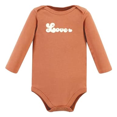 Hudson Baby Unisex Baby Cotton Long-Sleeve Bodysuits, Magical Rainbow 3-Pack, 9-12 Months - Image 5