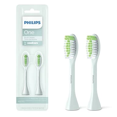 Philips Sonicare, 2 Brush Heads, Mint Light Blue, BH1022/03 - Image 1