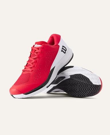 WILSON Men's Sneaker, Infrared/White/Black, 9 - Image 14