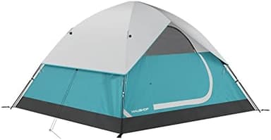HAUSHOF 2/4-Person Family Dome Tent with Removable Rain-Fly, Easy Set Up Portable Camping Tent for Backpacking Hiking Backyard Outdoor, Green/Blue/2-person/4-person - Image 3