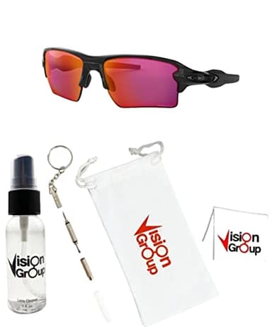 Oakley OO9188 Flak 2.0 XL Sunglasses + Vision Group Accessories Bundle (Polished Black/Prizm Field (918891)) - Image 2