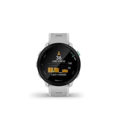 Garmin Forerunner 55, GPS Running Watch with Daily Suggested Workouts, Up to 2 Weeks of Battery Life, White - Image 8