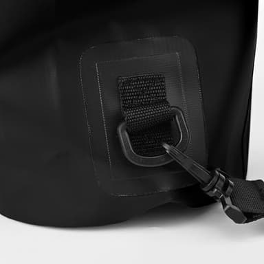 Queday Waterproof Dry Bag with Front Zippered Pocket for Women Men, 10L Roll Top Lightweight Dry Storage Bag Backpack for Travel, Kayaking, Boating, Rafting, Camping, Hiking & Beach Black - Image 4
