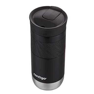 Contigo Byron Vacuum-Insulated Stainless Steel Travel Mug with Leak-Proof Lid Reusable Coffee Mug or Water Bottle BPA-Free 16oz Licorice Keeps Beverages Hot for 6 Hours or Cold for 12 Hours - Image 3