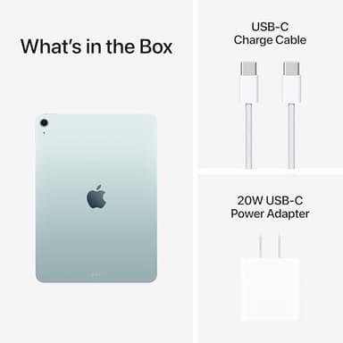 Apple iPad Air 11-inch with M3 chip Built for Apple Intelligence, Liquid Retina Display, 256GB, 12MP Front/Back Camera, Wi-Fi 6E, Touch ID, All-Day Battery Life — Blue - Image 6