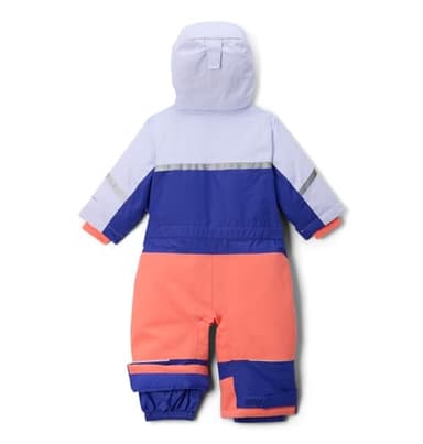 Columbia Baby Buga III Suit, Clematis Blue/Snowdrift/Hot Coral, 6/12 - Image 5