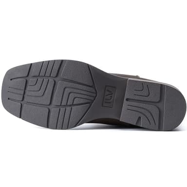 IUV Cowboy Boots For Men Square Toe Western Boot Durable Retro Classic Embroidered Pull On Boot Slip Resistant Country Boots - Image 5