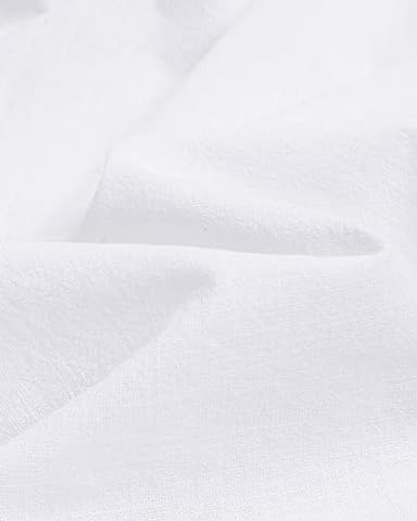 Alimens & Gentle Men's Cotton Linen Shirts Long Sleeve Button Down Shirt Band Collar Beach Shirts - Image 4