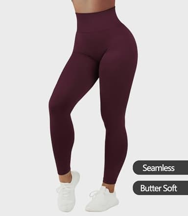 JGS1996 Hidden Scrunch Butt Lifting Leggings for Women Tummy Control High Waisted Workout Gym Seamless Impact Yoga Pants - Image 3
