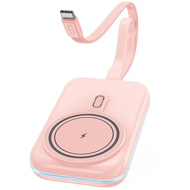 HUOTO for MagSafe Power Bank,10000mAh Magnetic Portable Charger 22.5W PD Fast Charging with Cables LED Display for MagSafe Battery Pack for iPhone 16/15/14/13/12,Gifts for Christmas Men Women - Image 1