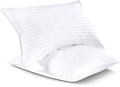 Utopia Bedding Bed Pillows for Sleeping King Size (White), Set of 2, Cooling Hotel Quality, for Back, Stomach or Side Sleepers - Image 4