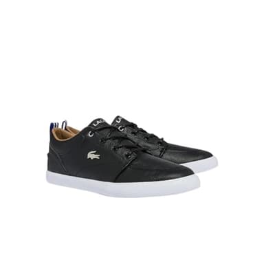 Lacoste Men's Bayliss Sneaker, Black/White, 9 - Image 1