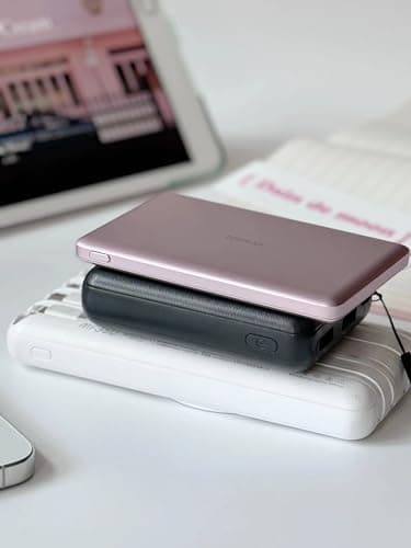 TORRAS MiniMag Power Bank, Ultra Slim 5,000mAh Wireless Portable Charger with USB-C Cable, Fast Charging iPhone Air MagSafe Battery Pack, Compatible Charger for iPhone 17/16/15/14/13/12, Azalea Pink - Image 5