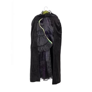 Wicked Elphaba Dress for Girls Premium Official Costume Black Dress with Purple Accents and Layers for Gorgeous Volume, Includes Hat, and Cape! [Amazon Exclusive] - Image 7