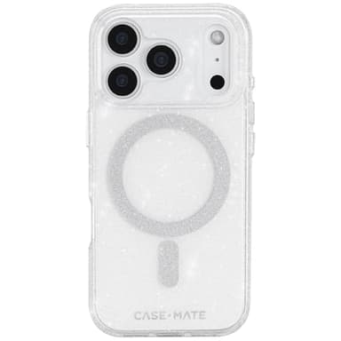 Case-Mate iPhone 17 Pro Case [Compatible with MagSafe] - Stylish Sparkly Phone Case with 12ft Drop Protection - Premium Magnetic Cover for iPhone 17 Pro - Twinkle Stardust - Image 1