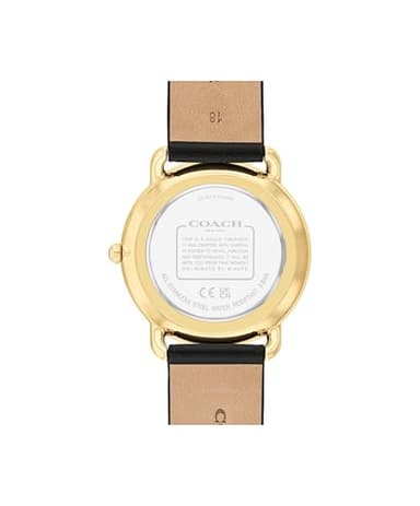 COACH Elliot Women's 2H Quartz Watch, 36mm - Leather Strap - Water Resistance 3 ATM/30 Meters - Premium Fashion Timepiece for Everyday Wear - Gift for Her - Amazon Exclusive - Image 3