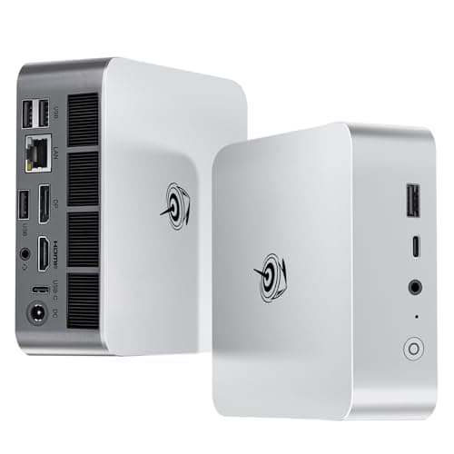 Beelink SER8 Mini PC, AMD Ryzen7 8745HS up to 4.9GHz(8C/16T),Mini Computer 32GB DDR5 RAM/1TB PCIe4.0 SSD/AMD Radeon 780M 12core 2600MHz Support 4K Triple Display/WiFi 6/BT5.2/2.5G LAN/HDMI+DP/USB4 - Image 1