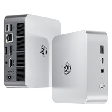 Beelink SER8 Mini PC, AMD Ryzen7 8745HS up to 4.9GHz(8C/16T),Mini Computer 32GB DDR5 RAM/1TB PCIe4.0 SSD/AMD Radeon 780M 12core 2600MHz Support 4K Triple Display/WiFi 6/BT5.2/2.5G LAN/HDMI+DP/USB4 - Image 1