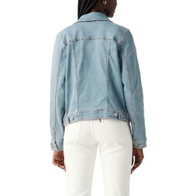 Levi's Womens Original Trucker (Also Available In Plus) Denim Jacket, Jeanie, Medium US - Image 2