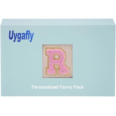 Uygafly Personalized Anniversary Wife's Birthday Gifts,Mothers Day Gifts for Women Wife,Wife Gifts from Husband,Cool Birthday Gifts for Wife,Belt Bag Waist Packs for Women Girls | Cream,R - Image 8