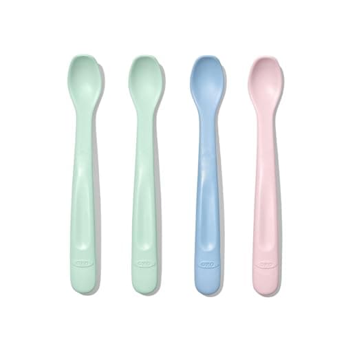 OXO Tot Plastic Feeding Spoon Multipack - Image 1