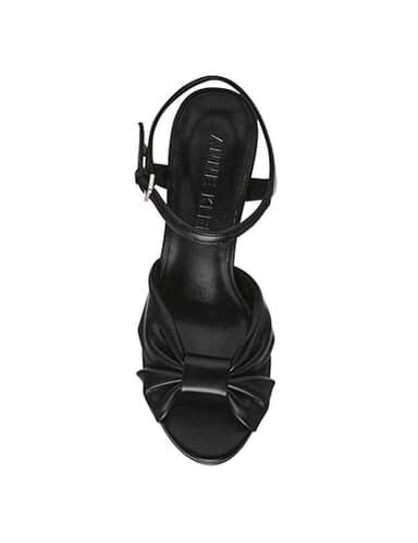 Anne Klein Women's Heeled Sandal Velia, Black Smooth, 8.5 - Image 5