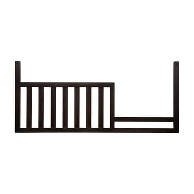 Baby Cache Glendale Toddler Guard Rail, Charcoal Brown - Image 1