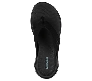 Skechers On The Go 600Sunny Womens Sandal 9 BM US BlackBlack - Image 3