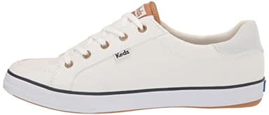 Keds Center 3 Lace Up, Sneaker Womens, White/Navy Canvas, 9.5 Medium - Image 13