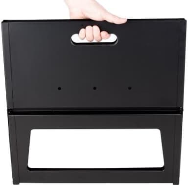 Fire Sense 60508 Notebook BBQ Grill 3.5mm Cooking Bars Instant Foldable & Easy Portability For Outdoor Barbecues Camping Traveling Picnics Garden Beach Party - Black - Image 8