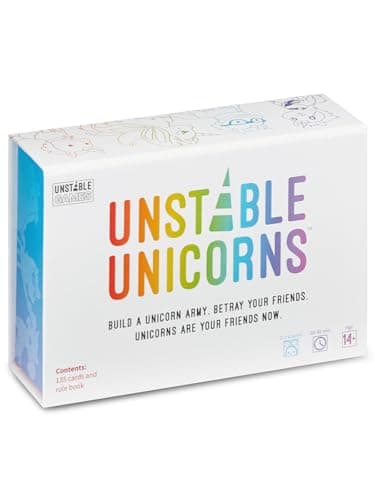Unstable Games - Unstable Unicorns Base Game - Competitive Award-Winning Card Game For Kids, Teens, Adults 2-8 Players, Family Game Night - Image 1