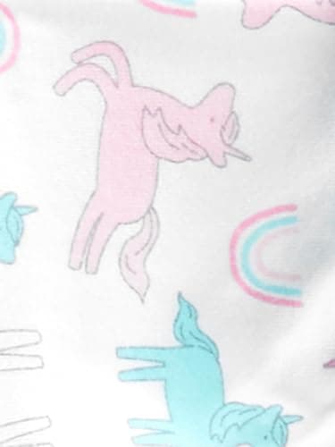 Simple Joys by Carter's Baby Girls' 8-Piece Towel and Washcloth Set, Pink Flamingo/White Unicorn, One Size - Image 8