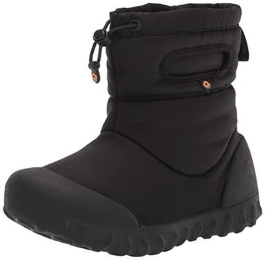 Bogs B Moc Snow Boot, Black, 11 US Unisex Little Kid - Image 1