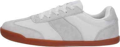 WHITIN Women's Barefoot Sneakers Casual Minimalist Minimus Zero Drop Sole Wide Toe Box Shoes Size 9 Width 9W Athletic Sports Indoor Grey Gum 40 - Image 2