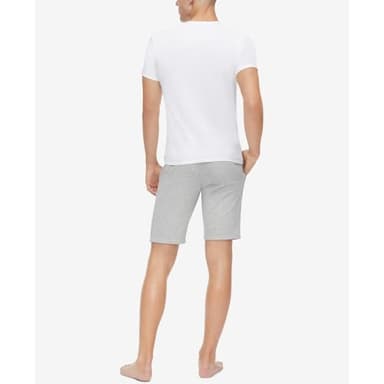 Calvin Klein Men's Cotton Stretch Undershirt Packs, 3 White-Crewneck, Medium - Image 3