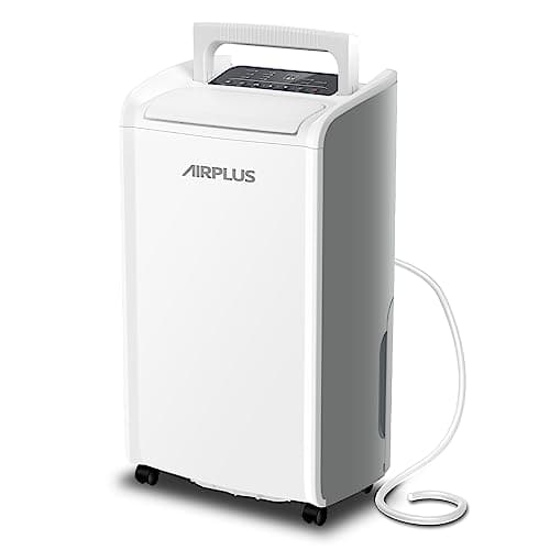 AIRPLUS 4,500 Sq.Ft 70 Pint Dehumidifier for Basements and Home-with Drain Hose,Efficient,Energy-with Dual Protection and 4 Smart Modes,24H Timer,Defrost,for Large room - Image 1