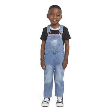 Levi's Baby Boys' Denim Overall, Basil Sky, 4T - Image 5