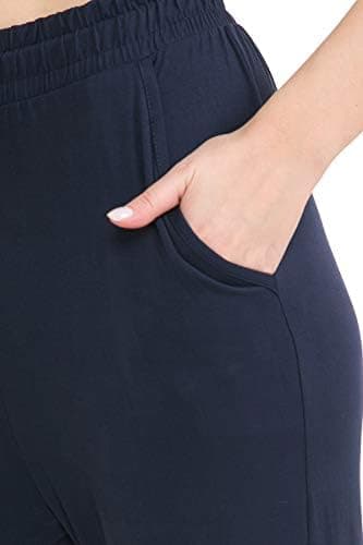 Leggings Depot Women's Jogger Track Cuff Sweatpants with Pockets for Yoga, Workout - Image 6